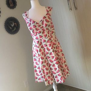 Summer Watermelon dress! 2X with POCKETS! :)